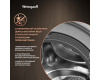 Стиральная машина с сушкой Weissgauff WMD 58411 Direct Drive Inverter Premium Steam Steel