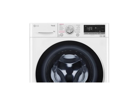Стиральная машина LG F4V5TS0W с технологией AI DD