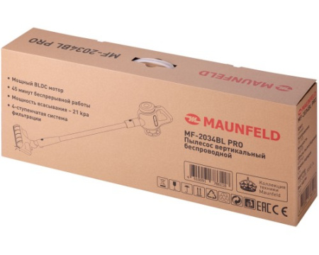 Пылесос Maunfeld MF-2034BL PRO