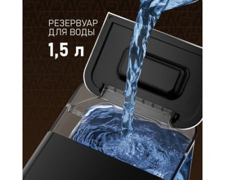 Кофемашина Weissgauff WCM-325 Black Automatic Touch Cappuccino