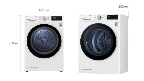 Сушильная машина LG DC90V5V0W