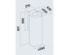 Вытяжка Falmec POLAR EVO RAME 35 CPON90.E11P2#EUA490F