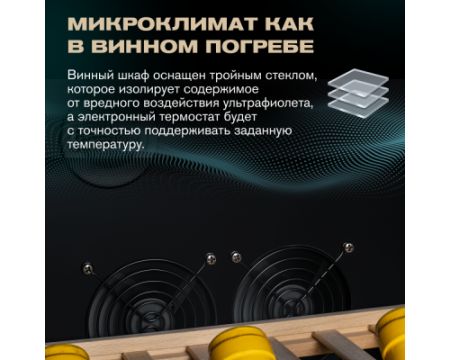Винный шкаф Meyvel MV73-KBF2