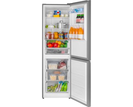 Отдельностоящий холодильник с инвертором Weissgauff WRK 185 Total NoFrost Inverter Inox