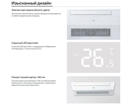 Кассетный кондиционер Haier AB25S2SA1FA/1U25S2SM4FA