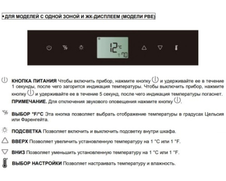 Винный шкаф Pando PBE 182-190
