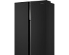 Отдельностоящий холодильник с инвертором Weissgauff WSBS 500 Inverter NoFrost Black Glass