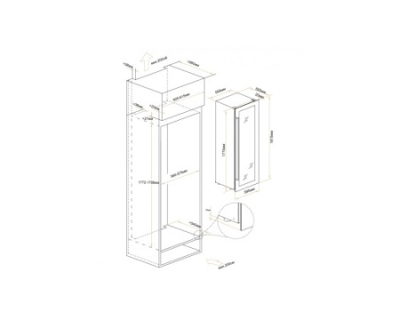 Винный шкаф Meyvel MV83-KBB2