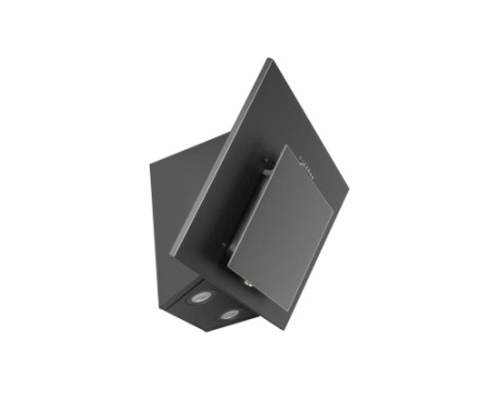 Наклонная кухонная вытяжка LEX Mira 500 Black