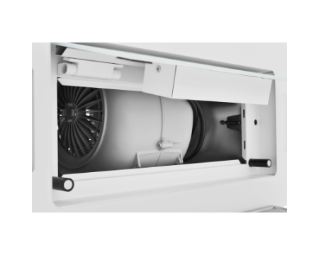 Вытяжка встраиваемая ZUGEL ZHI524GW, белое стекло