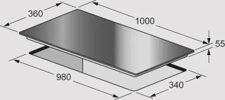 Варочная поверхность Fulgor Milano CH 1004 ID TS