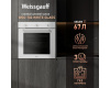 Духовой шкаф газовый Weissgauff WGO 702 WHITE GLASS