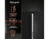 Отдельностоящий холодильник с инвертором Weissgauff WSBS 1036 Inverter NoFrost Premium Dark Inox