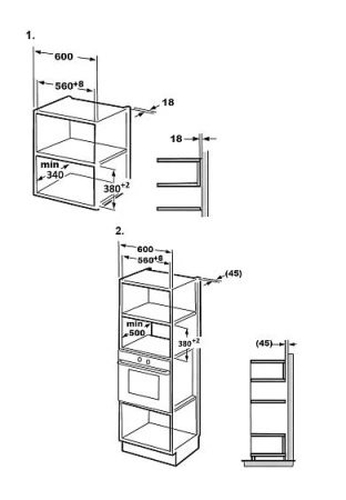 Микроволновая печь HiSTORY MIH 28BG MBK/1