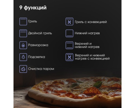 Электрический духовой шкаф Zigmund & Shtain E 177 S