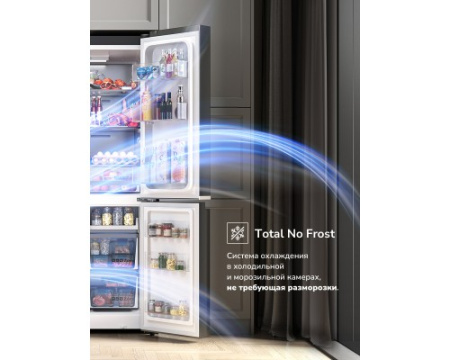 Отдельностоящий холодильник Cross Door Millen MCD 595BdID
