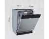 Посудомоечная машина Zigmund & Shtain DW 129.6009 X