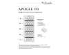 Монотемпературный шкаф La Sommeliere APOGEE150