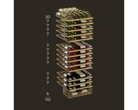 Винный шкаф Meyvel MV98-KST3 (Slim)