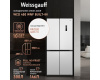 Отдельностоящий холодильник с инвертором Weissgauff WCD 450 WNF Built-in