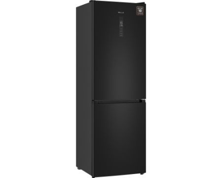 Отдельностоящий холодильник с инвертором Weissgauff WRK 185 Total NoFrost Inverter Black Inox