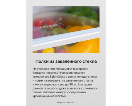 Встраиваемый холодильник Hansa BK347.4NFC