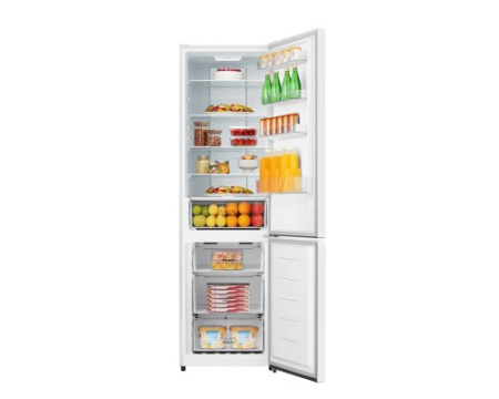 Отдельностоящий двухкамерный холодильник Gorenje NRK620161W4I