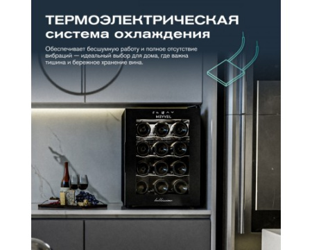 Винный шкаф Meyvel MV12-TB1