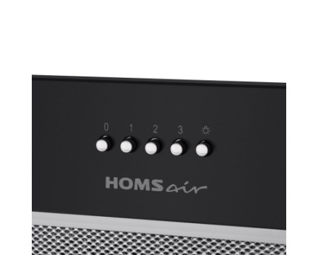 Кухонная вытяжка HOMSair CAMELIA POWER 60 черный