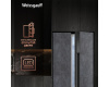 Отдельностоящий холодильник с инвертором Weissgauff WSBS 500 Inverter NoFrost Rock Glass