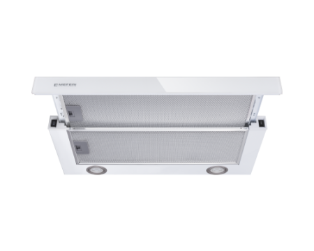 Телескопическая вытяжка Meferi SLIDEBOX60BK GLASS ULTRA