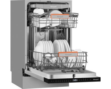 Встраиваемая посудомоечная машина Weissgauff BDW 4508 D Autoopen Infolight