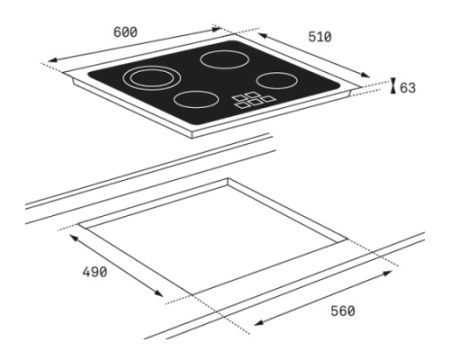 Варочная панель Teka TZ 6415