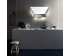 Вытяжка Falmec Design+ PRISMA 85 inox vetro bianco (800) CPQN85.E0P2#ZZZF491F