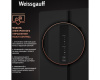 Отдельностоящий холодильник с инвертором Weissgauff WSBS 600 XB NoFrost Inverter