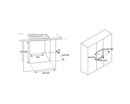 Электрический духовой шкаф Bertazzoni F6011MODPTZ цинк