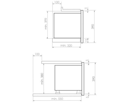 Встраиваемая микроволновая печь Pando PHM-950