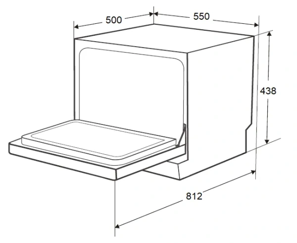 Посудомоечная машина KUPPERSBERG GFM 5560