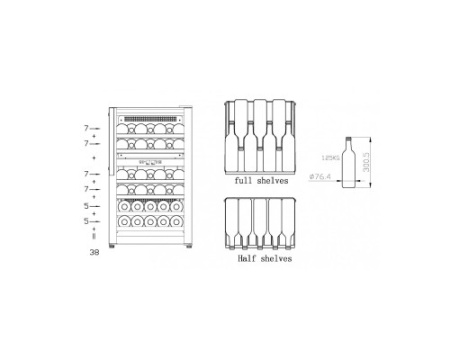Винный шкаф Vestfrost Solutions W 32