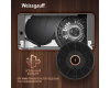 Кухонная встраиваемая вытяжка Weissgauff Aura 456 Touch Black Glass
