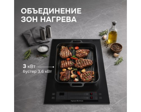 Стеклокерамическая варочная панель Zigmund & Shtain CI 24.3 B
