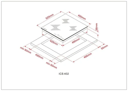 Варочная поверхность KUPPERSBERG ICS 402