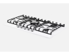 Газовая варочная панель Kuppersberg FV9TGRZ W Silver