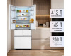 Многокамерный холодильник Tesler RFD-427BI SPARKLING WHITE