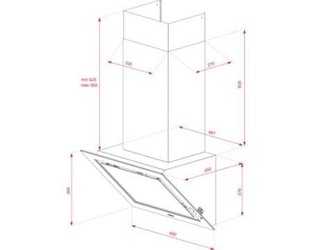 Вытяжка Teka DLV 68660 TOS LONDON BRICK