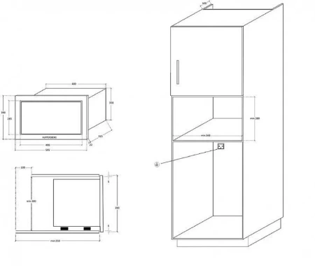 Микроволновая печь KUPPERSBERG HMW 655 W