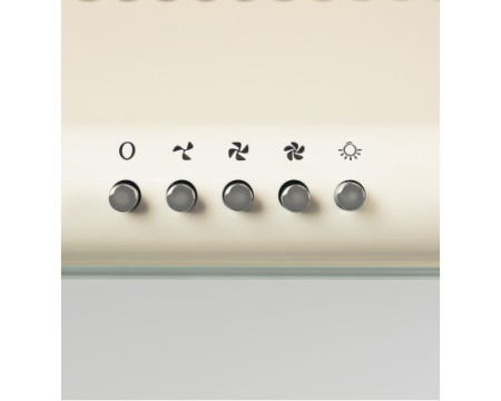 Плоская кухонная вытяжка LEX Simple 600 Ivory Light (Белый Антик)