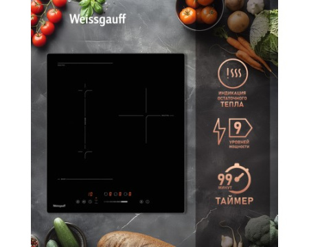 Индукционная варочная панель с инвертором и слайдером Weissgauff HI 430 BFZ