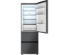 Отдельностоящий холодильник Weissgauff WFD 450 Total NoFrost Inverter Dark Grey Built-in