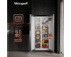 Отдельностоящий холодильник с инвертором и подачей воды Weissgauff WSBS 600 X NoFrost Inverter Water Dispenser